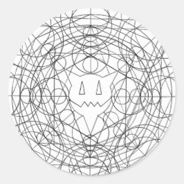 Adesivo Redondo círculo percentual