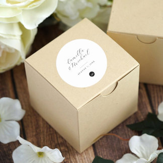 Adesivo Redondo Círculo Simples e moderno dos Stickers