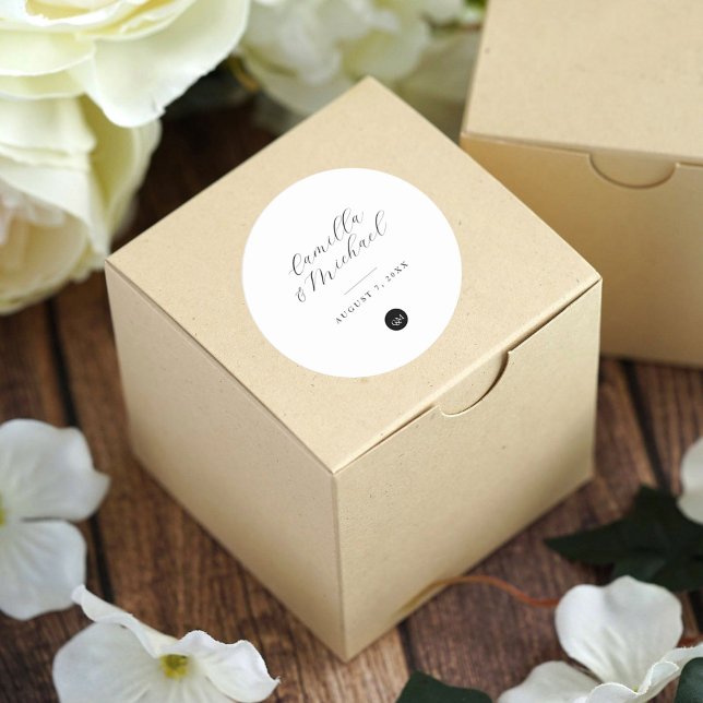 Adesivo Redondo Círculo Simples e moderno dos Stickers (Criador carregado)