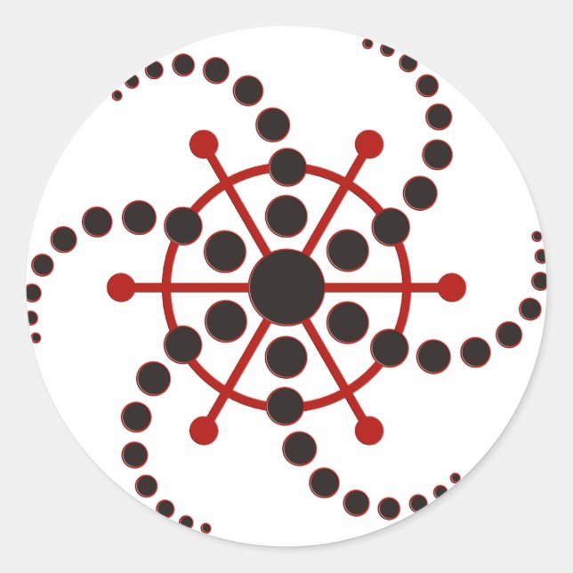 Adesivo Redondo círculo VII (Frente)