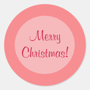 Adesivo Redondo Círculos vermelhos