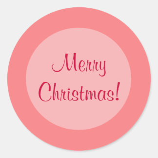 Adesivo Redondo Círculos vermelhos