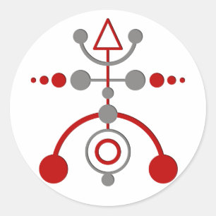 Adesivo Redondo cirkle V da colheita