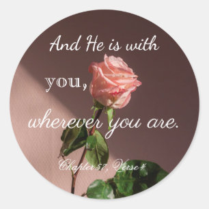 Adesivo Redondo citação