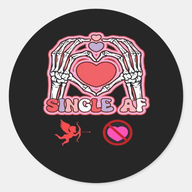 Adesivo Redondo Citação do Dia das Bruxas - Slogan Cute Cérebro (Frente)