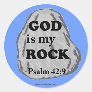 Adesivo Redondo Citações Cristãs