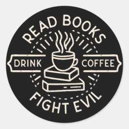 Adesivo Redondo Citações de amantes de cafetões cristãs