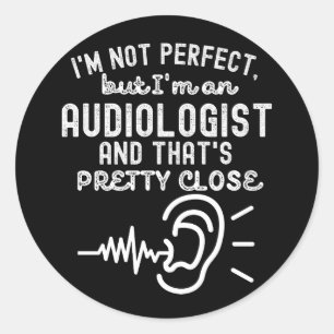 Adesivo Redondo Citações de Audiologia5, Ditados de Audiologia