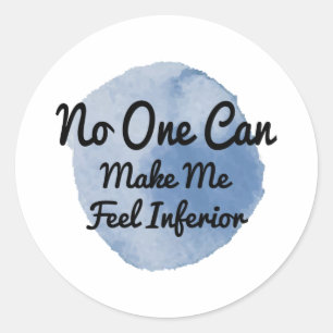 Adesivo Redondo citações motivacionais para sonhadores e duros