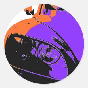 Adesivo Redondo Citroen DS