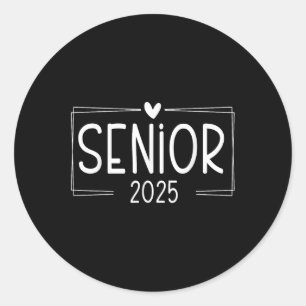 Adesivo Redondo Cl Da Graduação Do Mais velho 25 De 2025