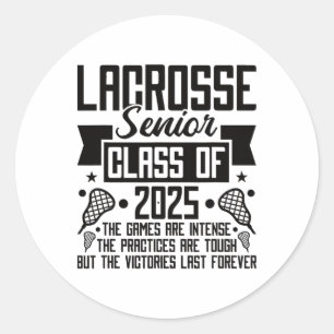 Adesivo Redondo Cl De 2025 Mais velho Noite De Lacrosse