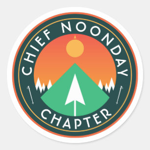 Adesivo Redondo cla do clube de caminhada personalizável de capí