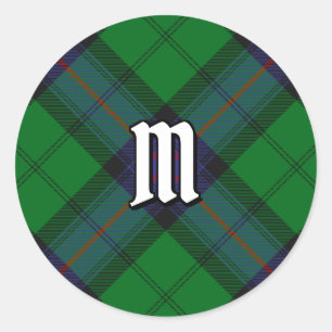 Adesivo Redondo Clan Armstrong Tartan Classic Round Sticker