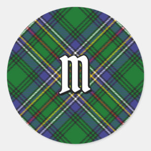 Adesivo Redondo Clan Cockburn Tartan