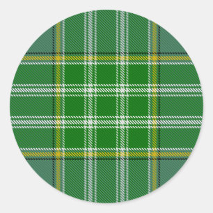 Adesivo Redondo Clan Currie Tartan