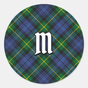 Adesivo Redondo Clan Gordon Tartan Classic Round Sticker