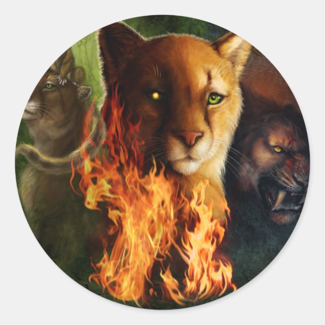 Adesivo Redondo Clan Ground (Frente)