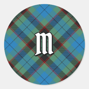 Adesivo Redondo Clan Guthrie Tartan
