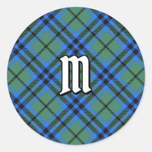 Adesivo Redondo Clan Keith Tartan Classic Round Sticker