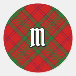 Adesivo Redondo Clan MacAlister de Glenbarr Tartan