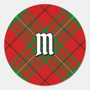 Adesivo Redondo Clan MacAulay Tartan Classic Round Sticker