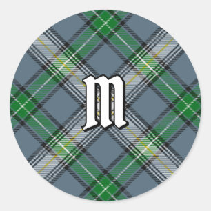 Adesivo Redondo Clan MacDowall Tartan