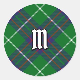 Adesivo Redondo Clan MacIntyre Hunting Tartan