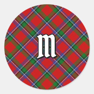 Adesivo Redondo Clan Sinclair Tartan