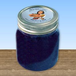 Adesivo Redondo Claro Que Posso Ir Com O Rótulo Da Lid.