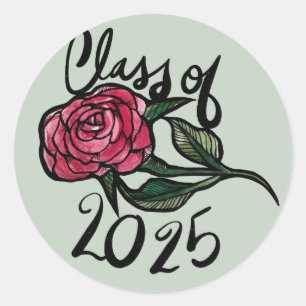 Adesivo Redondo Classe de 2025