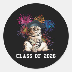Adesivo Redondo Classe De 2026