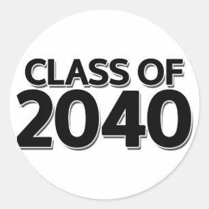 Adesivo Redondo Classe de 2040