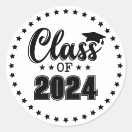 Adesivo Redondo Classe de Graduação