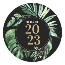 Classe de Graduação de Folha Tropical Verde de 202