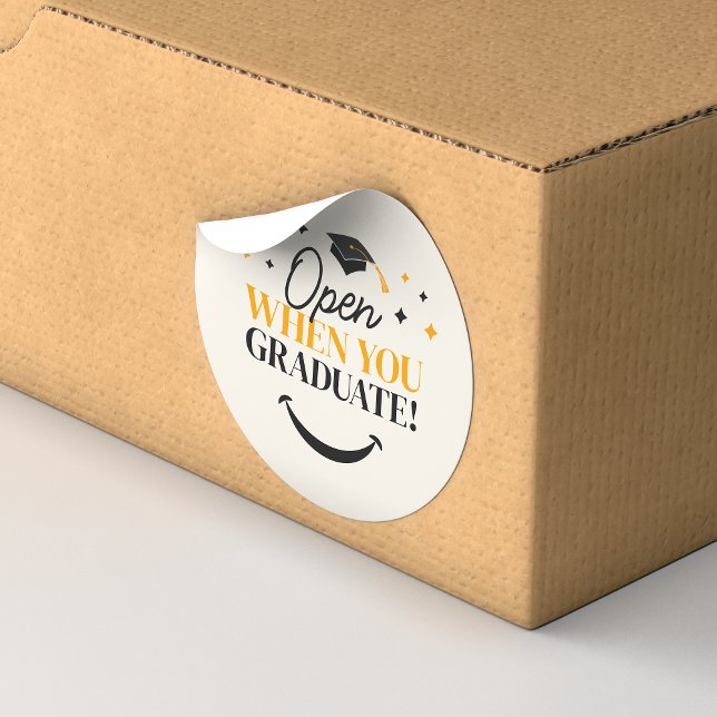 Adesivo Redondo Classe Elegante de Formandos de 2024 para Formataç (Criador carregado)