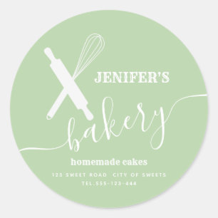 Adesivo Redondo Classe moderna de uísque simples de rolagem profis