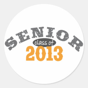 Adesivo Redondo Classe superior de 2013