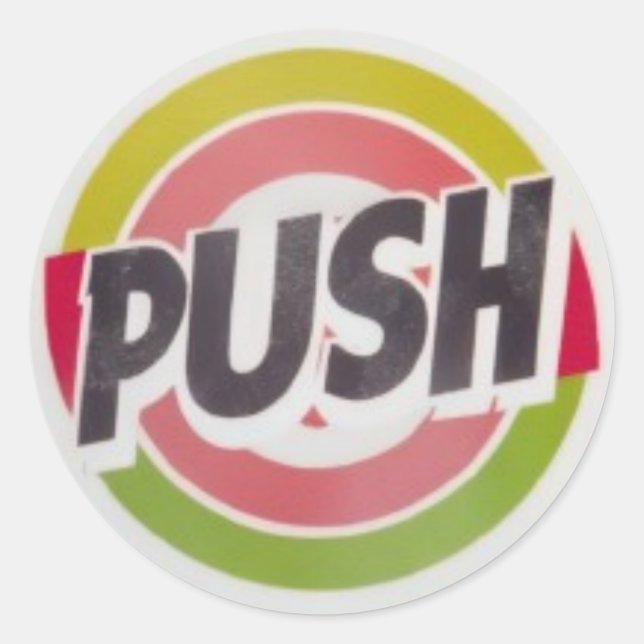 ADESIVO REDONDO CLASSIC ROUND STICKER (Frente)