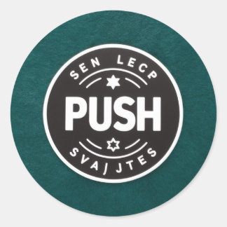ADESIVO REDONDO CLASSIC ROUND STICKER