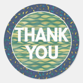 Adesivo Redondo Classic Round Sticker Belo design