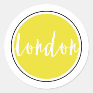 Adesivo Redondo Classic Round Sticker, Matte