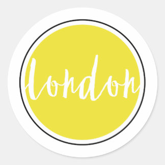 Adesivo Redondo Classic Round Sticker, Matte