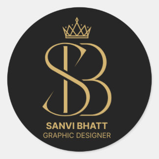 Adesivo Redondo Classic Round Stickers 