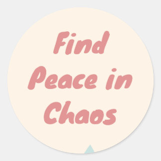 Adesivo Redondo Classic Round Stickers