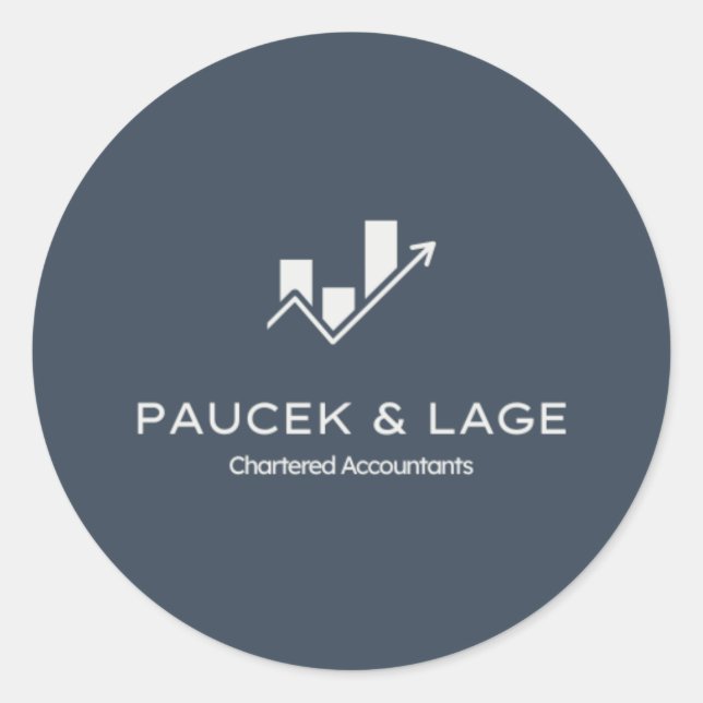 Adesivo Redondo Classic Round Stickers  (Frente)