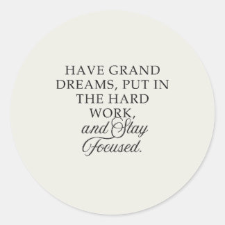 Adesivo Redondo Classic Round Stickers