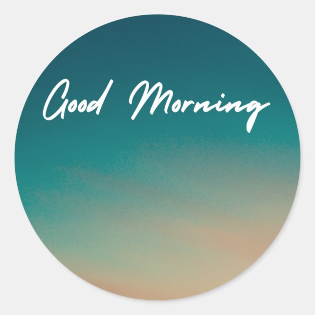 Adesivo Redondo Classic Round Stickers  (Frente)