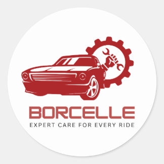 Adesivo Redondo Classic Round Stickers 