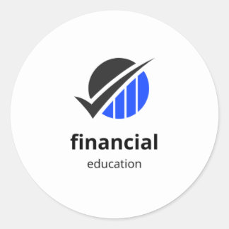 Adesivo Redondo Classic Round Stickers 